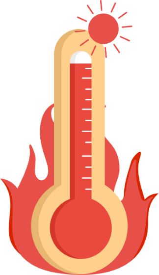 Burning Thermometer