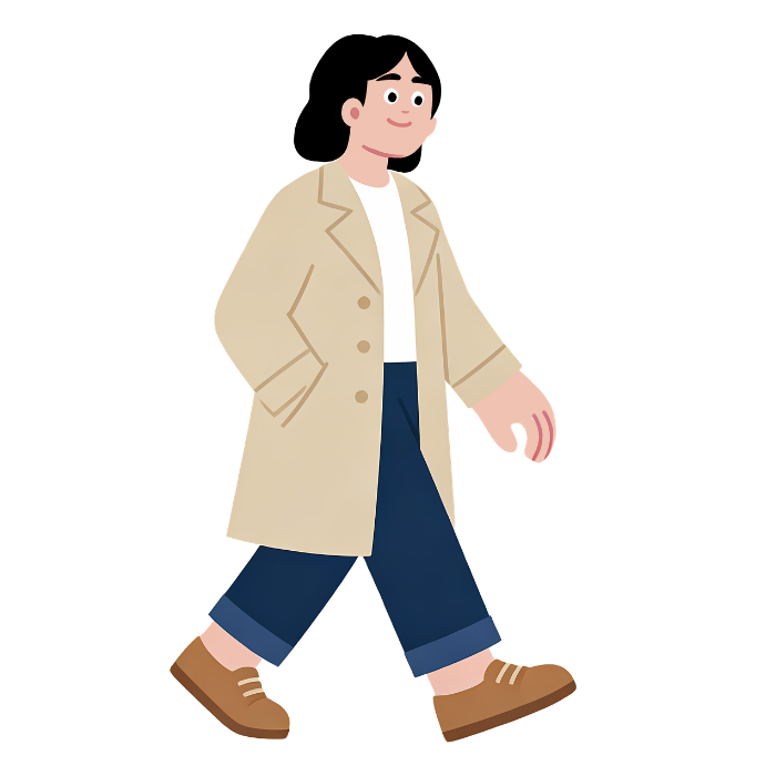Person walking